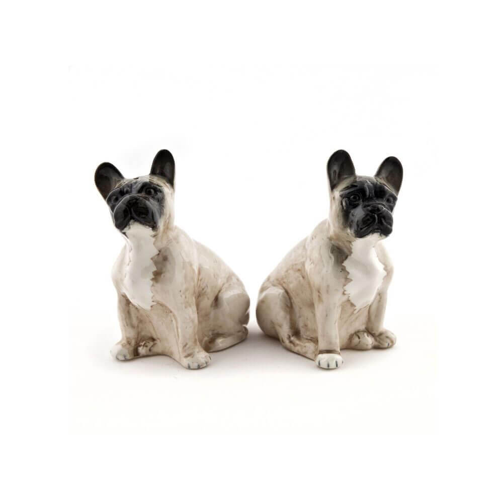 French Bulldog Salt and Pepper 8.5cm Jarrolds, Norwich